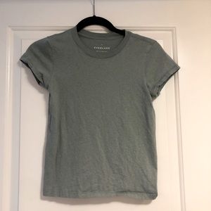 Everlane blue t shirt - formfitting
